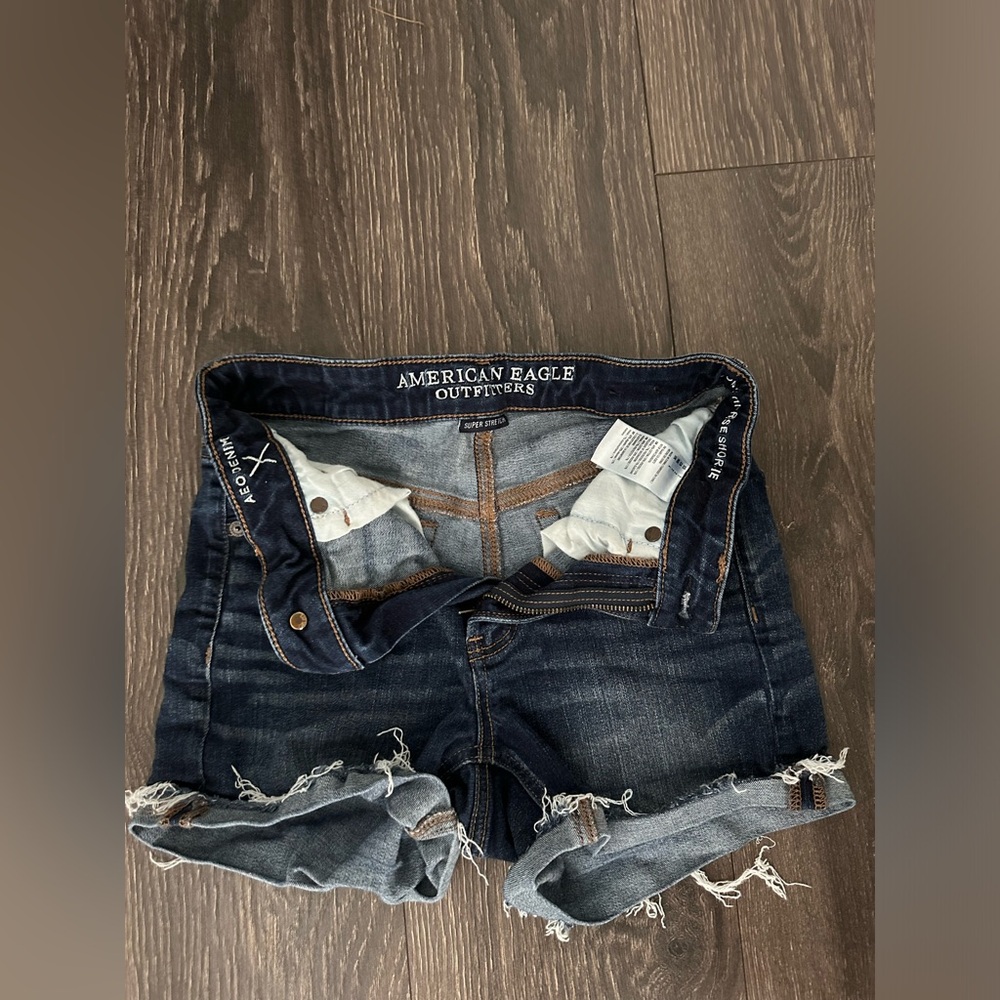 American eagle jean shorts